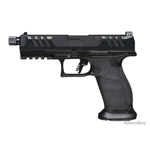 PISTOLET PIST PDP PRO SD FULL SIZE OR WALTHER 5.1'' CAL 9X19, 18 COUPS
