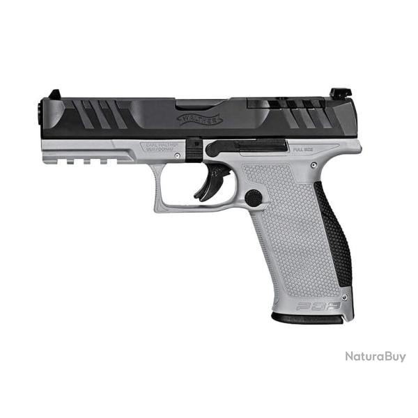 PISTOLET PIST PDP FULL SIZE WALTHER 4,5'' CAL 9X19, 18 COUPS - TUNGSTEN GREY