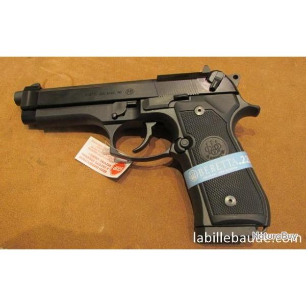 PISTOLET SEMI-AUTOMATIQUE BERETTA MODELE 92 FS CALIBRE 22LR