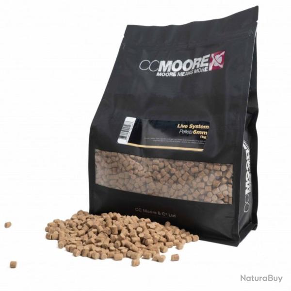 CCMOORE LIVE SYSTEM PELLETS CCMOORE 3mm 1kg