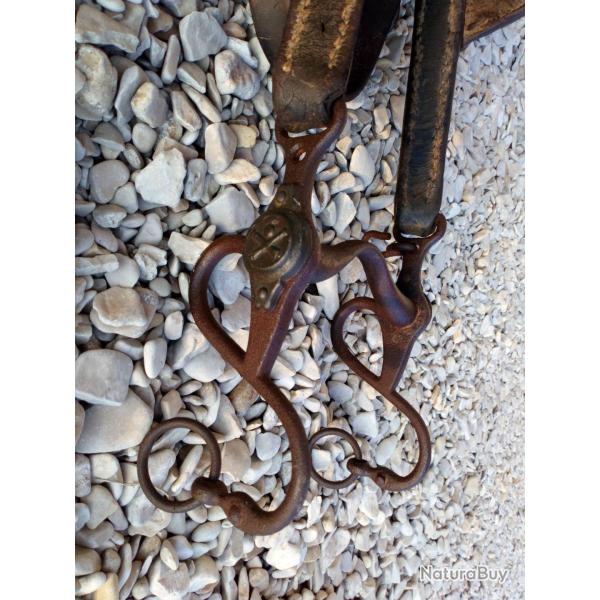 Rare cuir et mors artillerie WW1 14-18