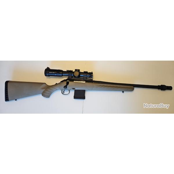 Pack complet Ruger Ranch 300 blackout + lunette Primary Arms SLx6 1-6X24 FFP ACSS Raptor