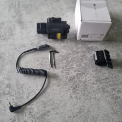 Hawke 43110 lampe laser avec interrupteur tactique d&eacute;port&eacute;