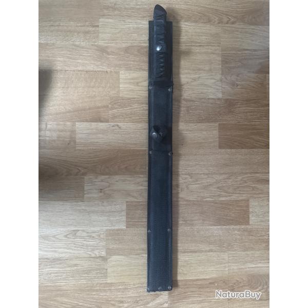 pe katana lame droite noire