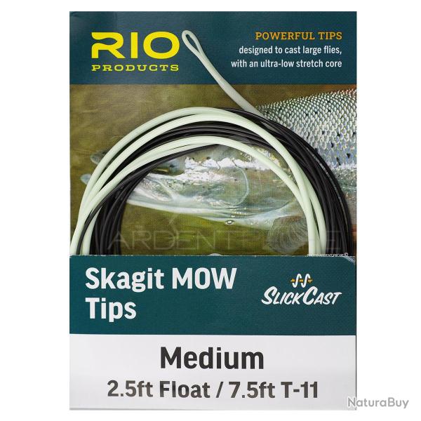 RIO Skagit MOW Tip Medium Flottant2.25m/plongeant 0.75m