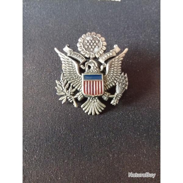 Insigne de casquette US officier ann�es 50 et au del�