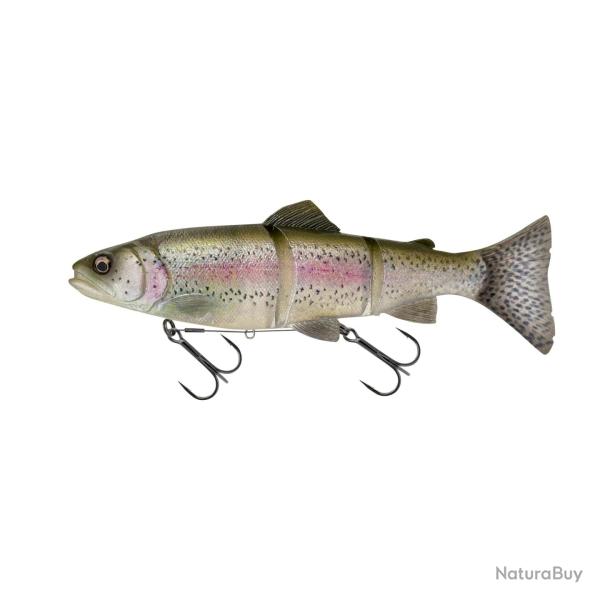 Leurre Souple Savage Gear 3D Line Thru Trout 15cm 35g 15cm Slow Sinking Clear Rainbow