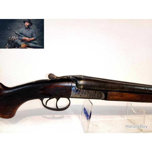 (2858) Fusil De Chasse Juxtapos Manufrance Robust 224 Cal.12/76 - OCCASION