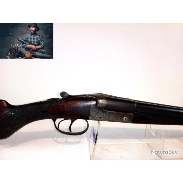 (2857) Fusil De Chasse Juxtapos Manufrance Robust 244 Cal.16/65 - OCCASION
