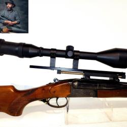 (2859) Fusil De Chasse Juxtapos&eacute; Zabala 213 Type Canardouze Cal.12/76 - OCCASION