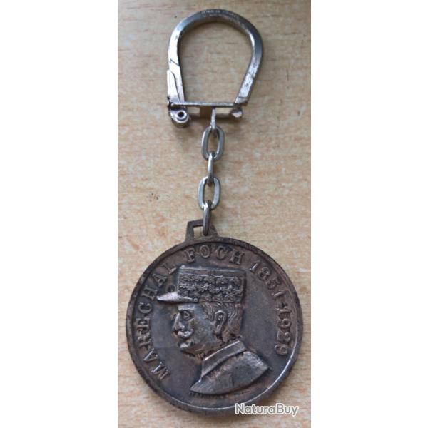 Porte-cl�s comm�moratif Mar�chal Foch 1851-1929