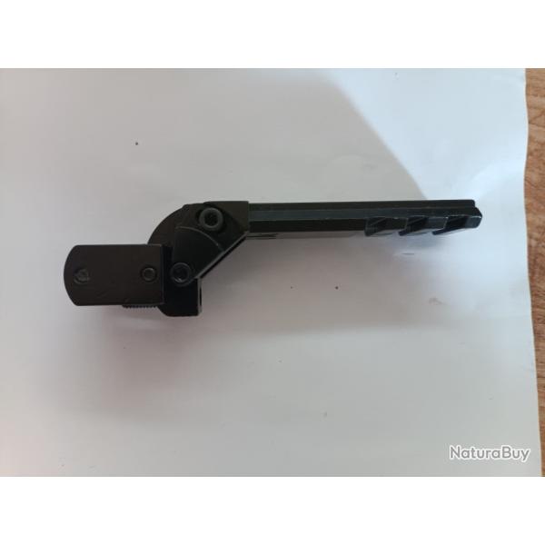 Montage rail piccatiny pour pistolet et revolver