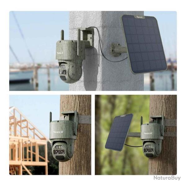 Camera Reolink G770 avec panneau solaire 2