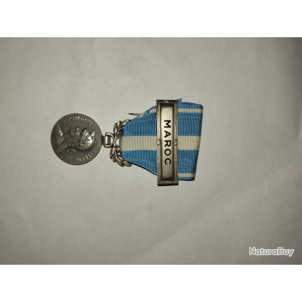M�daille outre mer maroc