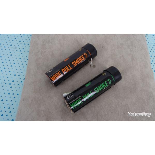 lot 2 fumigenes  air soft