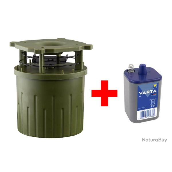 Pack agrainoir automatique 6V + Pile Varta longlife 4R25X