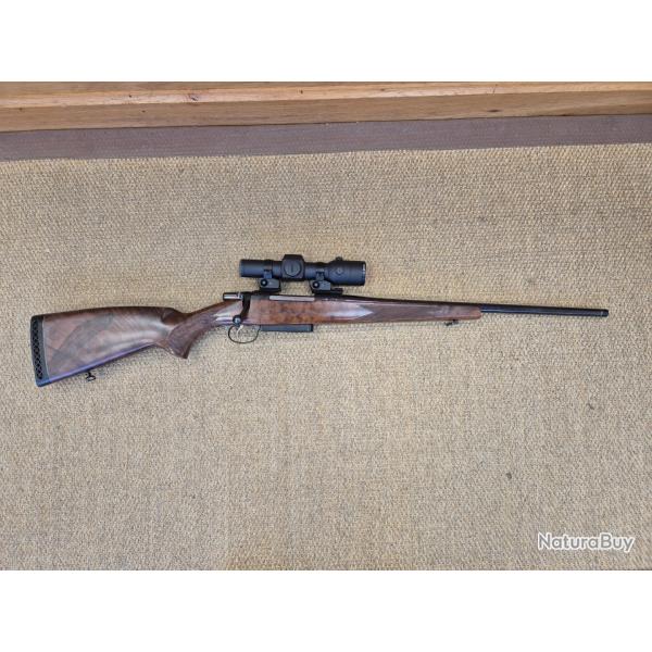 CARABINE CZ 550 CALIBRE 7X64 AVEC AIMPOINT H34L ET MONTAGE AMOVIBLE