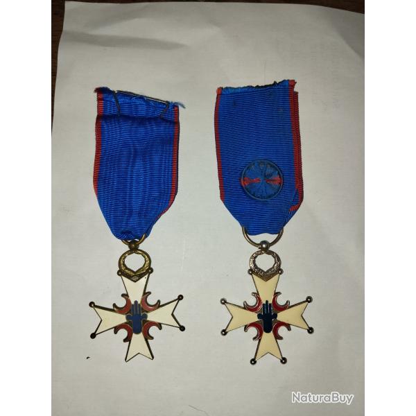 M�daille chevalier du djebel