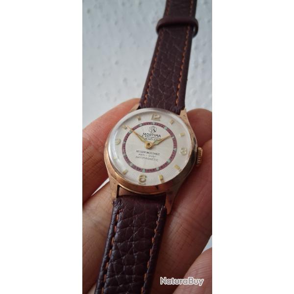 MORTIMA MONTRE M�CANIQUE POUR FEMME/ADOLESCENT ANN�E 70s FRANCE