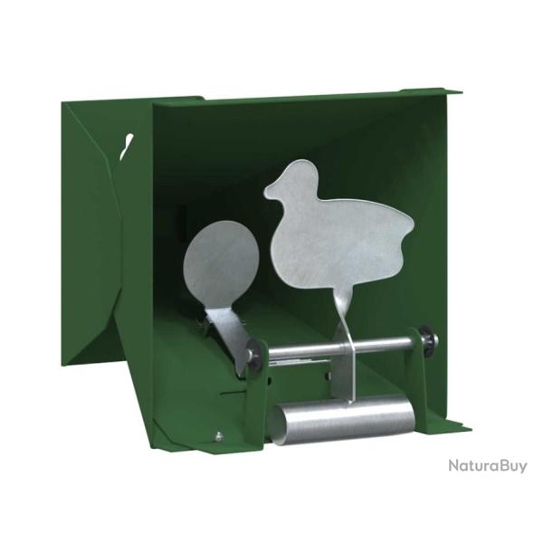 Attrapeplombs acier vert 14x14x19 cm compact et securisant