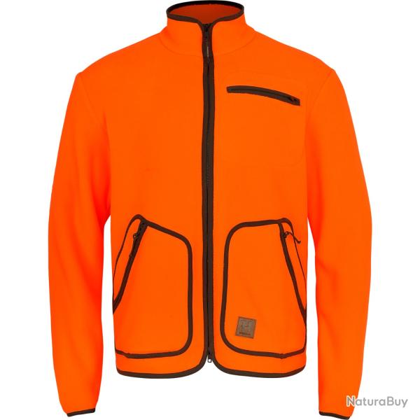 VESTE POLAIRE HARKILA WILDBOAR PRO BLAZE FLEECE ORANGE TAILLE XL NEUVE