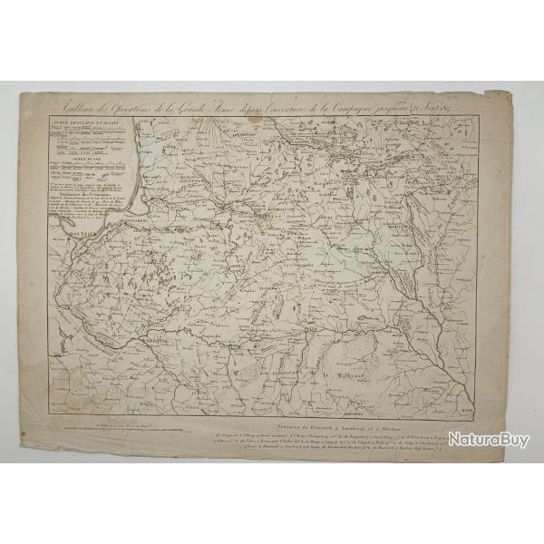 "Tableau des oprations de la grande arme depuis l'ouverture de la campagne jusqu'au 21 aot 1812"