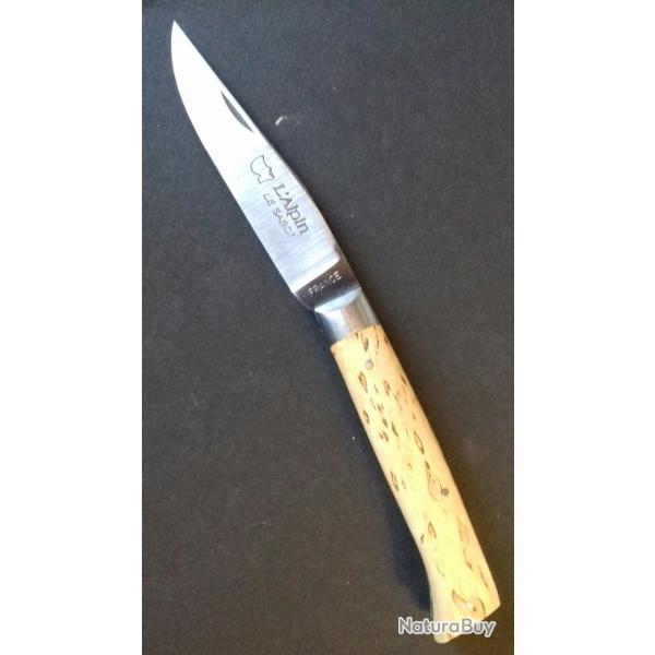 ALPIN BOULEAU grav� PR�NOM GRATUIT lame couteau