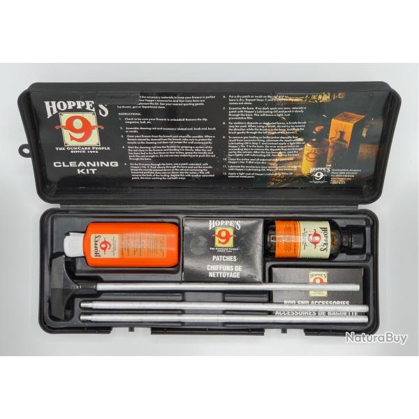 Baguette de nettoyage "HOPPE'S" pour fusil calibre 12 + accessoires.