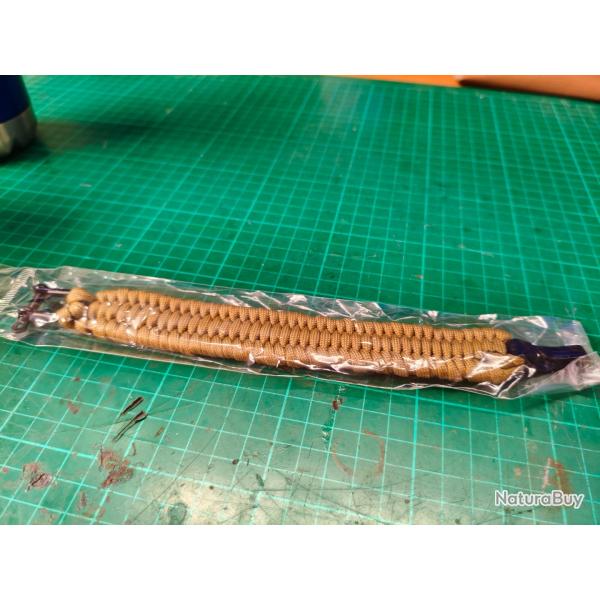 Bracelet paracorde TAN boucle m�tal