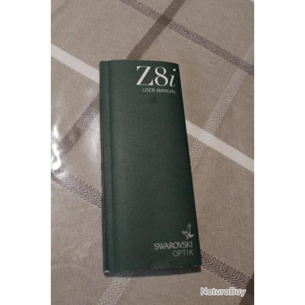 guide technique pour lunette Swarovski Z8i