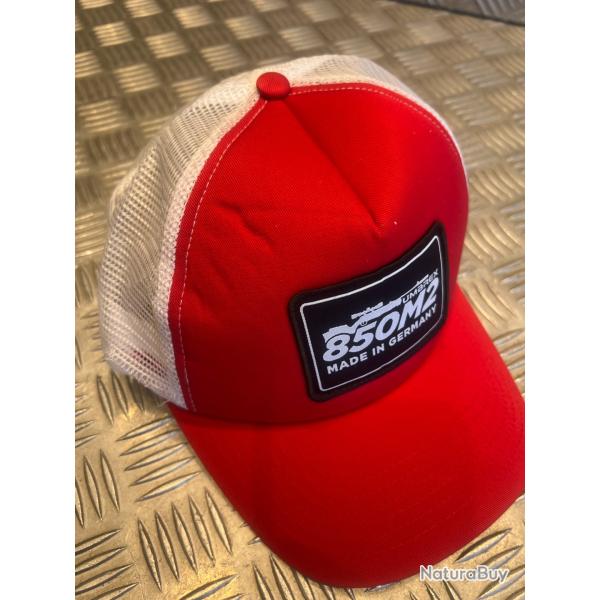 casquette umarex trucker cap 2 rouge et blanc taille unique neuf