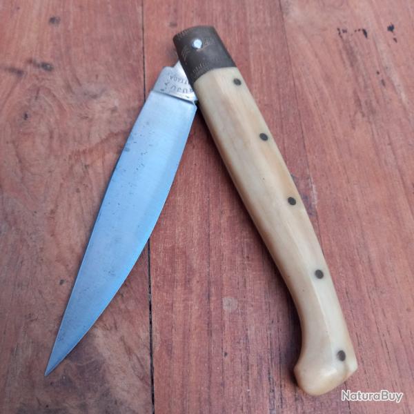 Grand Couteau SARDE RUJUT PATTADA Manche en Corne