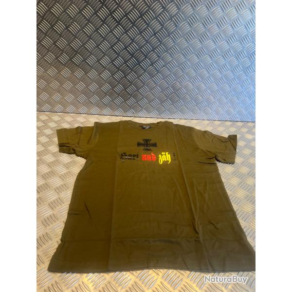 t-shirt tshirt mil-tec dur et rapide hart und zah toutes tailles neuf