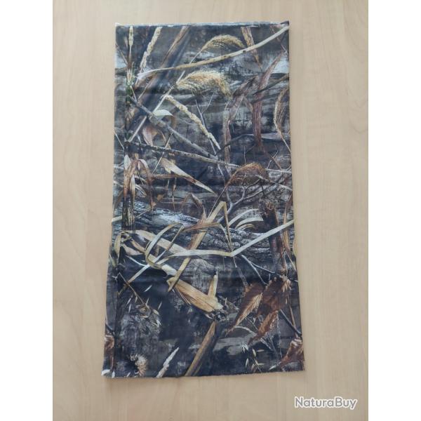 Tour de cou camouflage roseaux