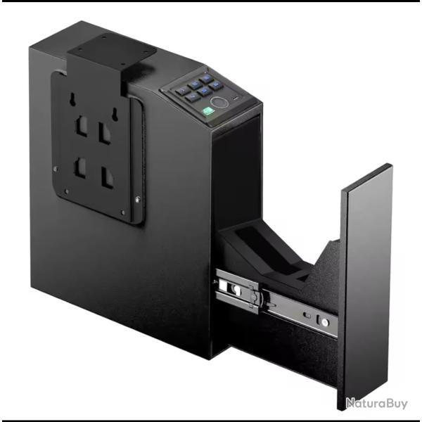 Coffre-fort � ouverture glissante digitale et biom�trique