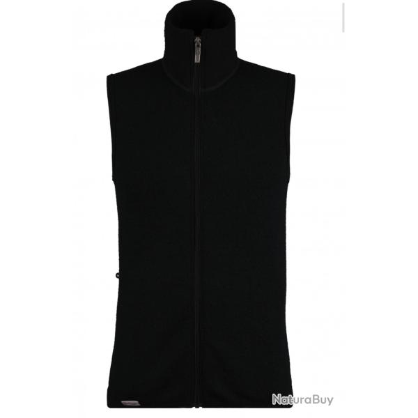 Woolpower Vest gilet 400 isolante thermique respirante sans manches mixte noire