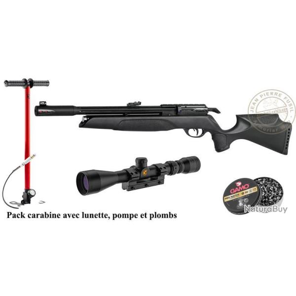 Carabine PCP GAMO Arrow 4,5 mm (19,9 joules) + Pompe