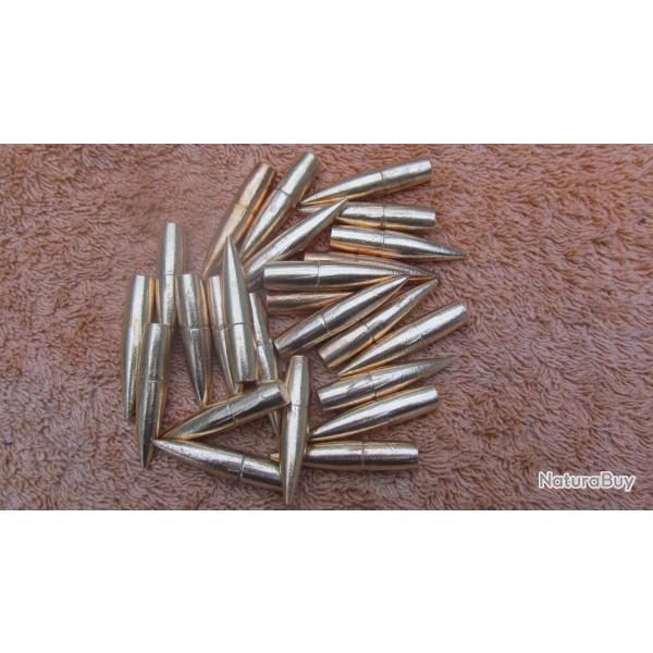 25 ogives balle D Lebel ww1 tir�es front de Marne.