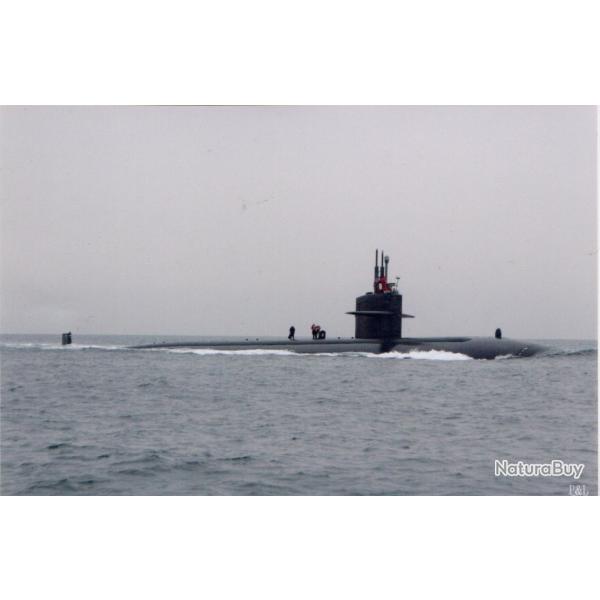 PHOTO - MARINE DE GUERRE  -  SSN699 - JACKSONVILLE " Toulon "Sous - Marin  113-10-2008- N�7012
