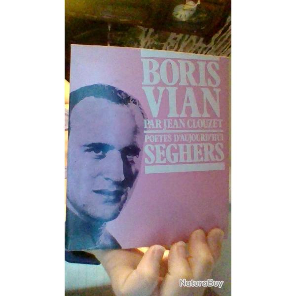 L'homme a l'�p�e par Jules Roy - NRF - Gallimard -Boris Vian par Jean Clouzet Poetes d'aujourd'hui.