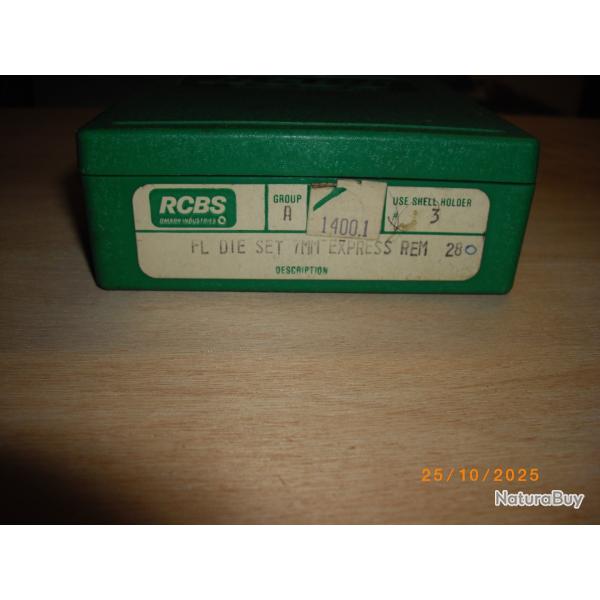 JEU D'OUTILS RCBS 7 mm express