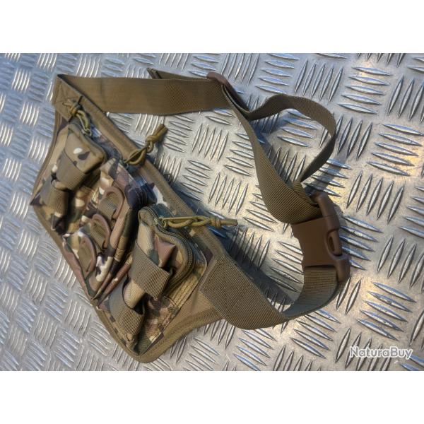 sac banane camo style militaire tactique pour sport randonnee