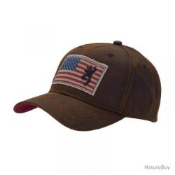 Casquette Browning liberty wax dark brown