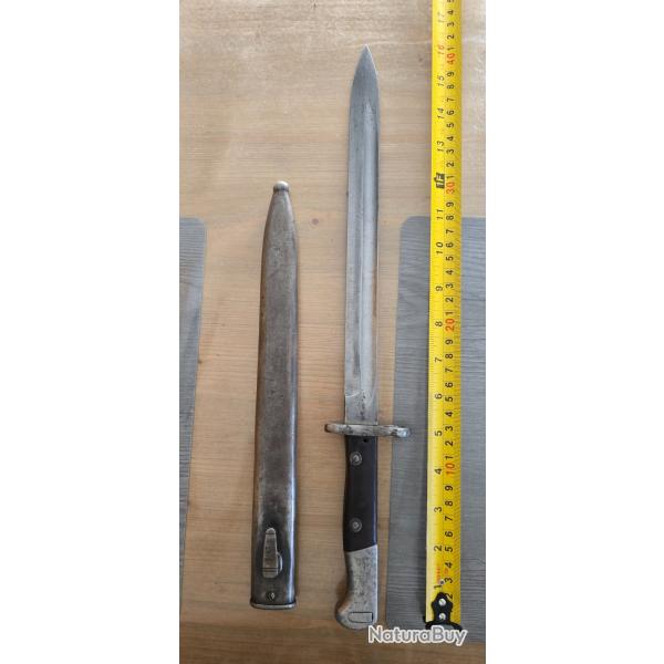 Ba�onnette Mauser Uruguay M1908 - Excellent �tat