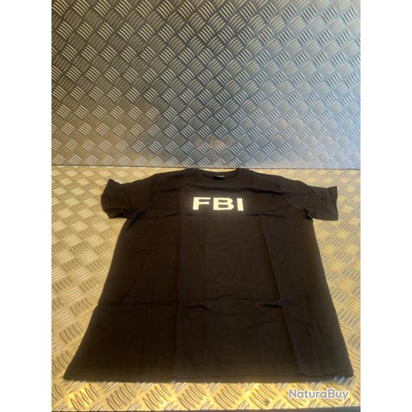 T-shirt tshirt mil-tec fbi neuf taille xl