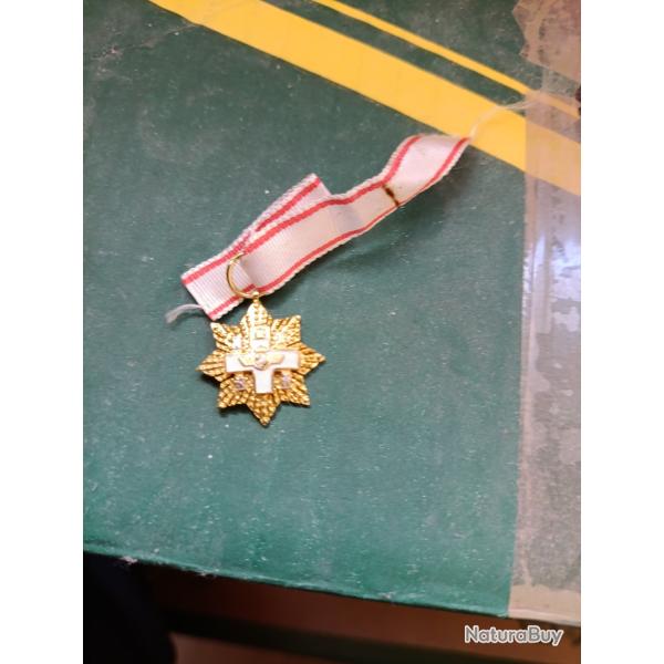 Miniature M�daille merite a�ronautique Espagne