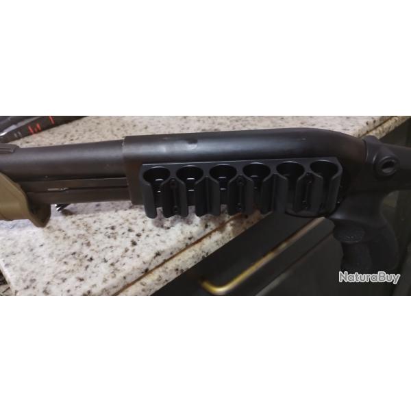 Remington 870 porte cartouche tactique sur boitier