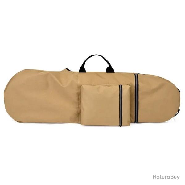 Sac  dos Impermable Homme Oxford Renforc 2 Bretelles Rglables Sangles Pliables 110cm Kaki