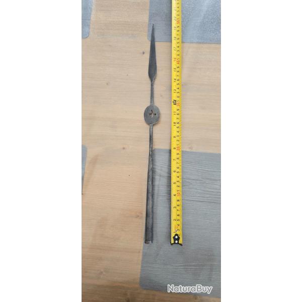 Ancien guerrier t�te de fer de lance africain Afrique �thiopienne