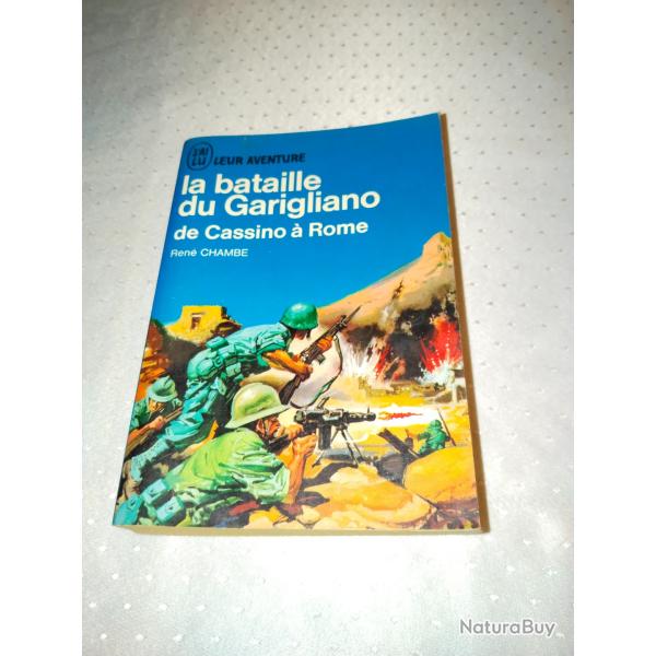 J'ai lu ,leur aventure,La bataille de Garigliano de Cassino a Rome, Ren� chambre guerre